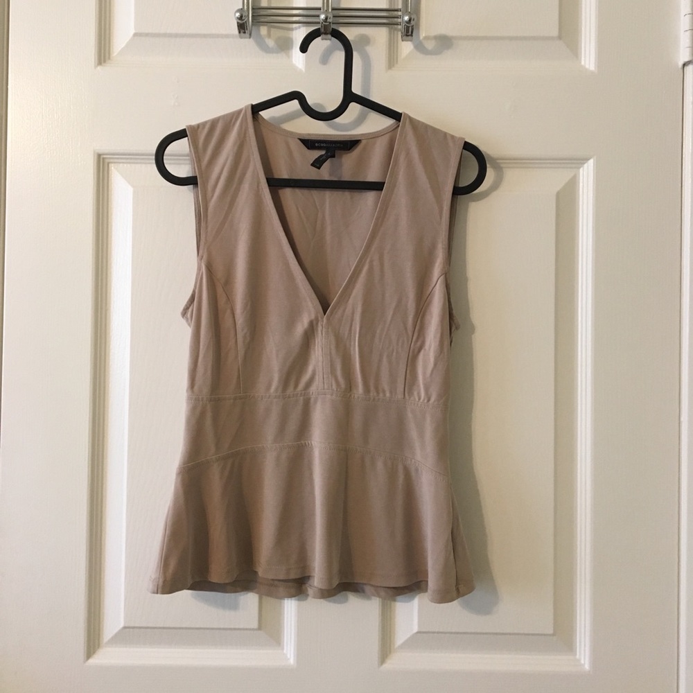 BCBG Maxazria Peplum Top